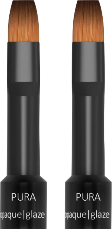 PURA.brush  Packung  2 Pinselspitzen für opaque\glaze