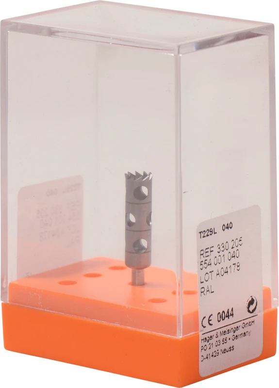 Bone Management  Stück  Instrument Figur T229L , L 14 mm, ISO 040, 205