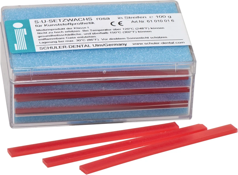 S-U-SETZWACHS  Packung  100 g rosa