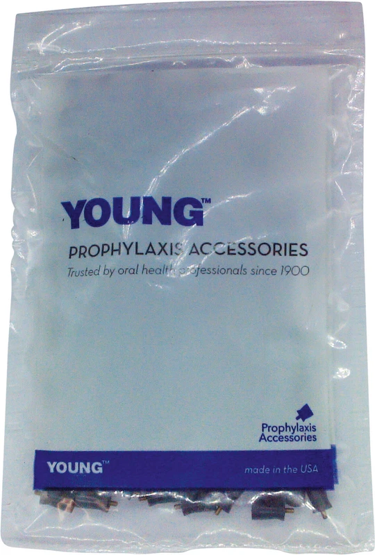 Young Prophylaxekelch Turbo  Packung  144 Stück grau, lang, weich