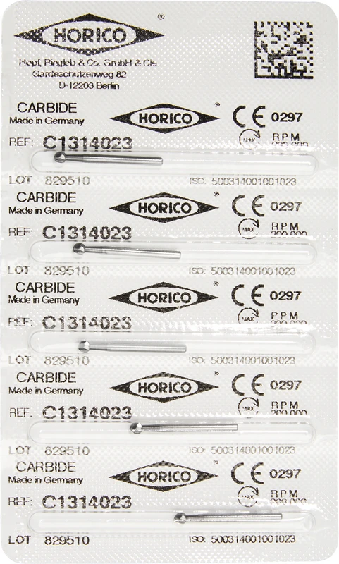 HM-Bohrer C1  Packung  5 Stück FG, Figur 001, ISO 023