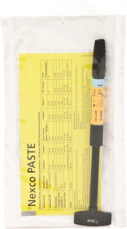 SR Nexco®  Spritze  2,5 g Paste Effekt blau