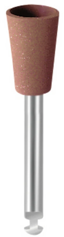 EVEFLEX Polierer  Packung  100 Stück rot mittel, RA, Figur umgekehrter Kegel, 6,5 x 9,5 mm
