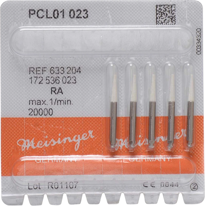 Prophy Clean  Packung  5 Stück blau, ISO 023, PCL01, mittel, Länge 9 mm, RA