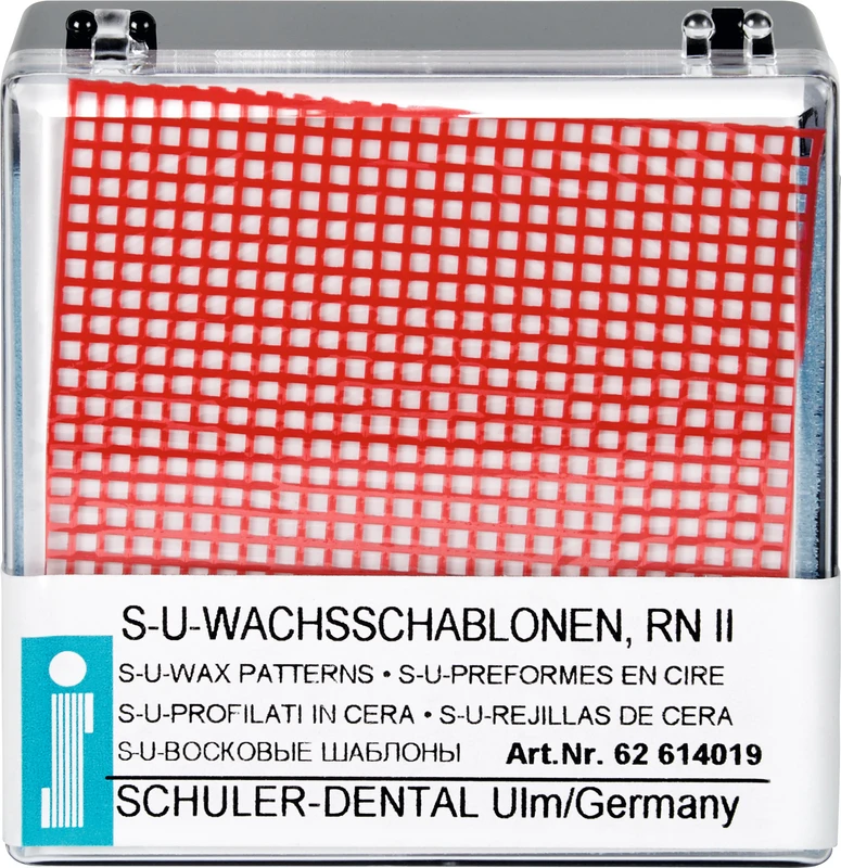 S-U-WACHSSCHABLONEN  Packung  20 Stück Retentionsnetz klein