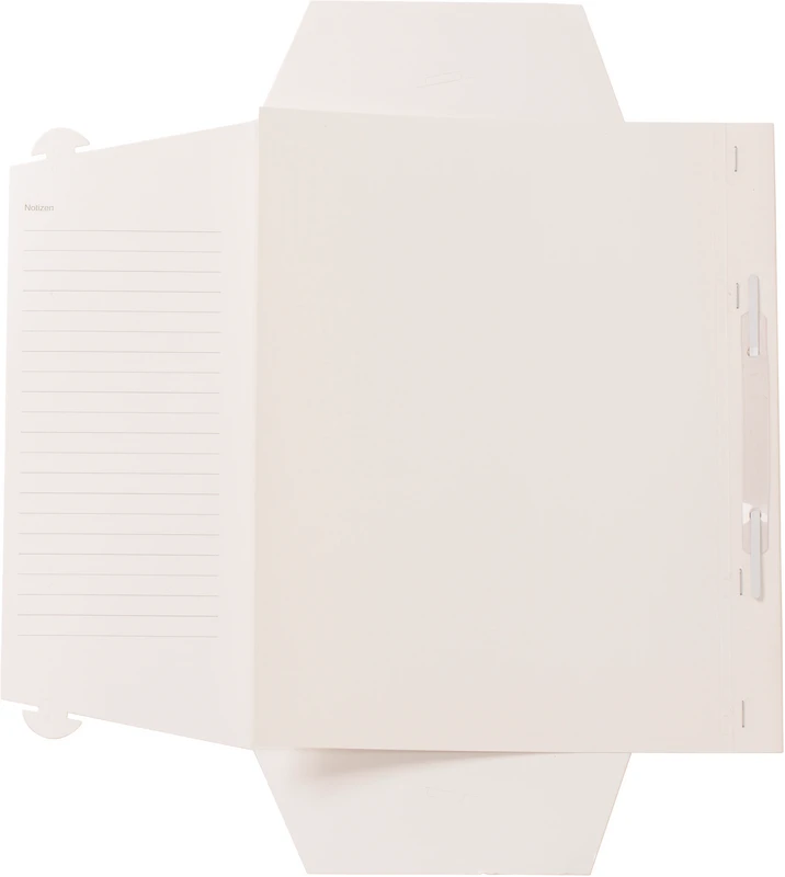 Karteimappe A4 Universal  Packung  100 Stück weiß