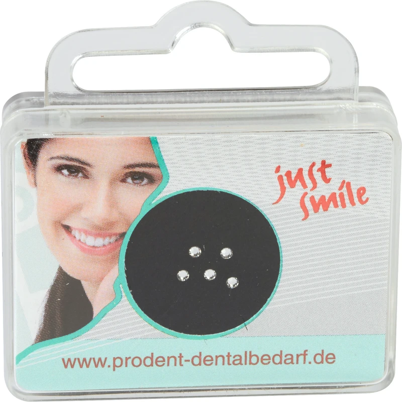 prodental Jewels  Packung  5 Stück weiß, Ø 1,5 mm