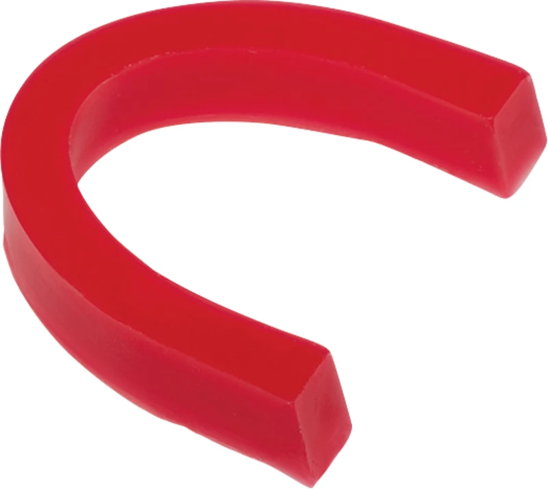 Bisswälle vorgeformt  Packung  100 Stück rot, hart