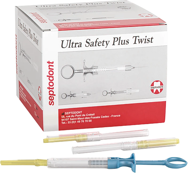 Ultra Safety Plus Twist  Packung  100 Injektionssysteme, 1 Mehrweghandstück, Gr. G30 extrakurz 0,3 mm x 10 mm