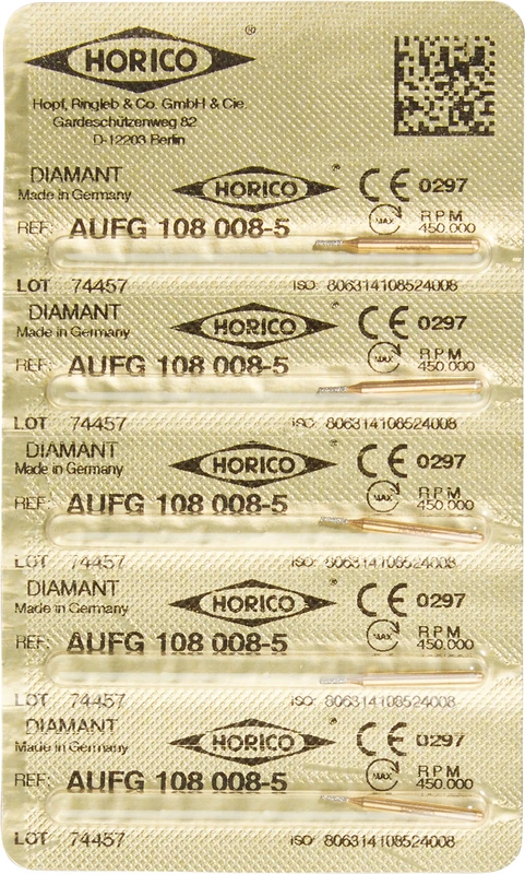 Diamant AuFG 108  Packung  5 Stück FG, Figur 108, ISO 008