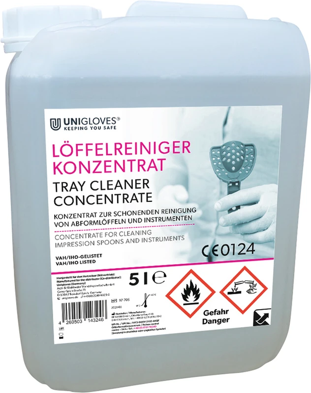 UNIGLOVES Löffelreiniger  Kanister  5 Liter