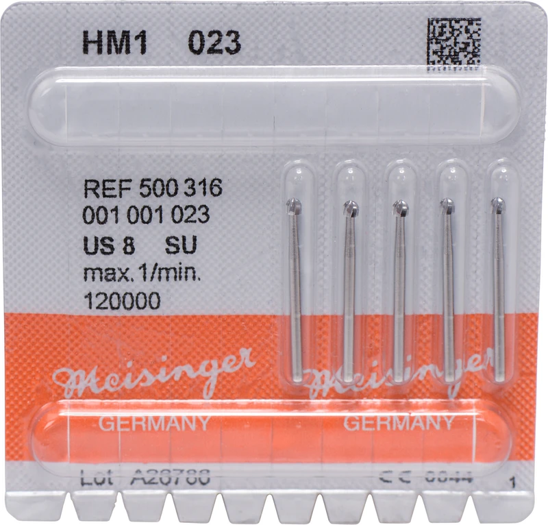 HM-Bohrer 1  Packung  5 Stück FGXL, Figur 001, ISO 023