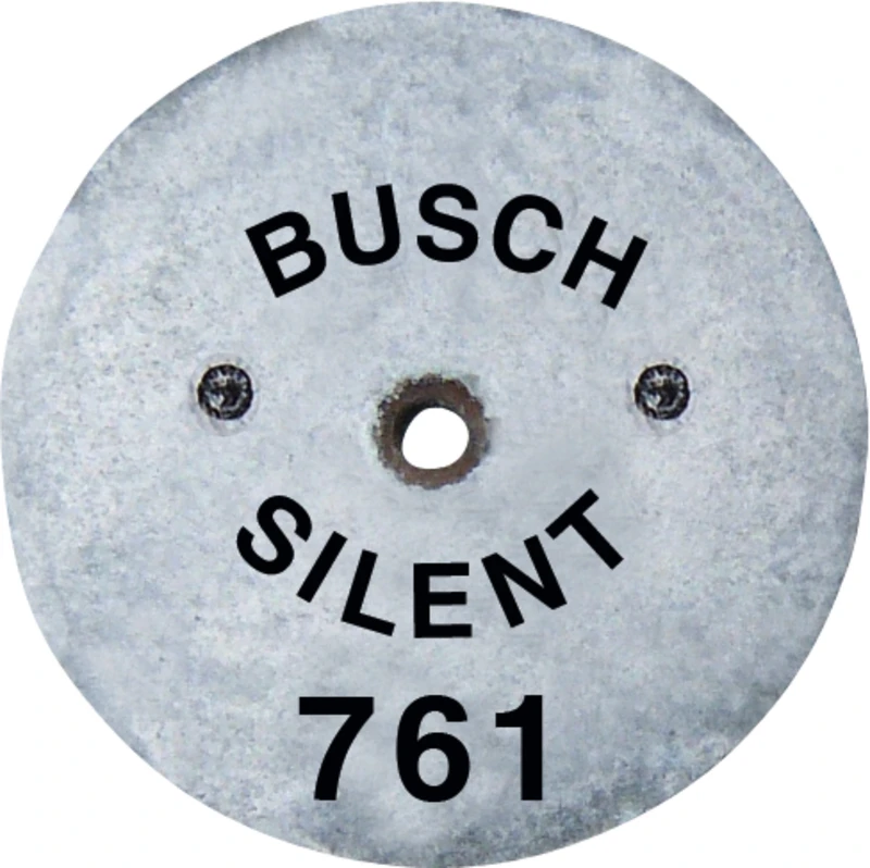 SILENT Schleifräder  Packung  12 Stück unmontiert, fein, Figur 371, Bohrung: 1,8 mm, 2 mm, ISO 130