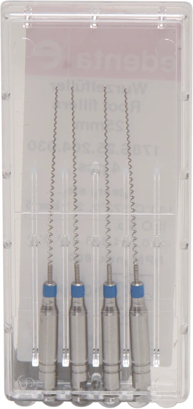 Wurzelfüller 178S  Packung  4 Stück 25 mm ISO 030, RA, mit Sicherheitsspirale