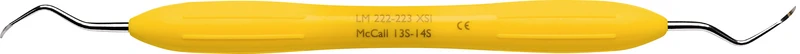 LM Universalkürette McCall  Stück  Figur 13S\14S, gelb, LM-ErgoMax Griff