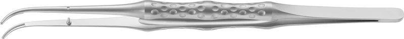 ERGOPERIO Mikropinzetten  Stück  DE BAKEY Zahnung, gebogen, 175 mm