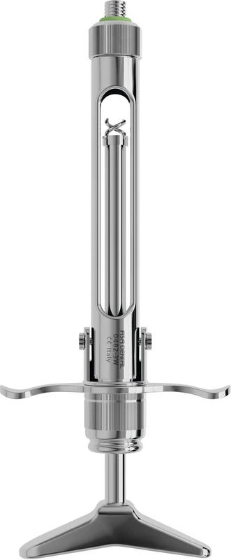 Dentalspritze  Stück  0482-3W mit grünem Ring, Whitworth-Gewinde