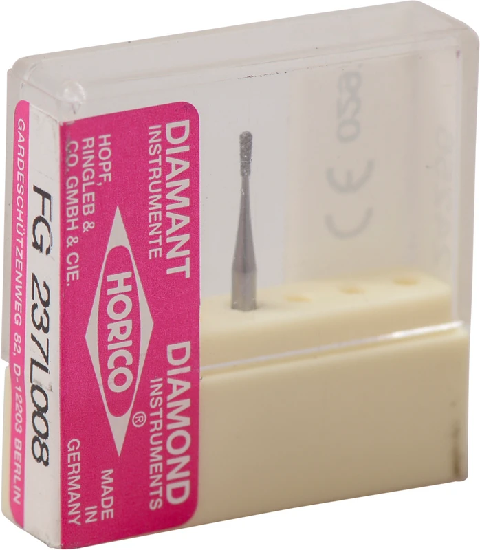 Diamantschleifer 237  Stück  FG, Figur 237 lang, 2,5 mm, ISO 008