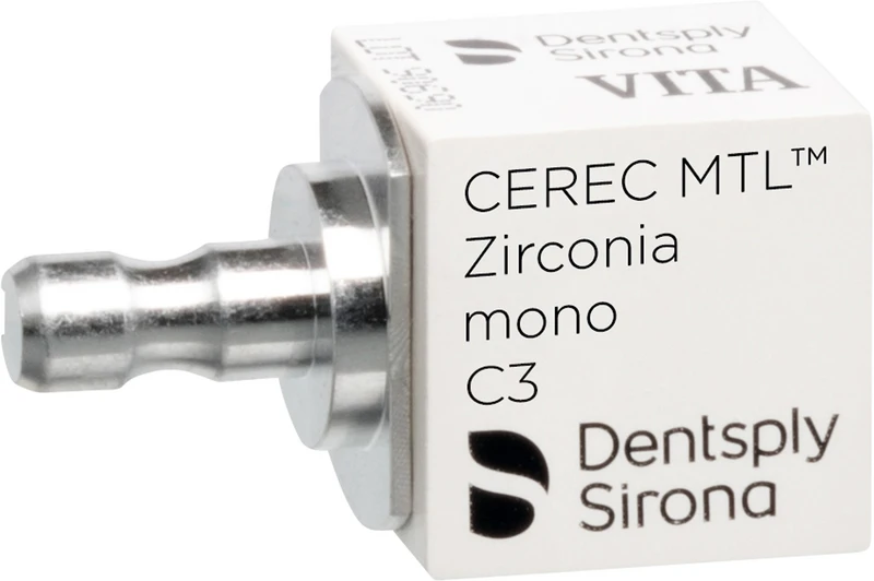 CEREC MTL Zirconia   Packung  4 Stück mono C3