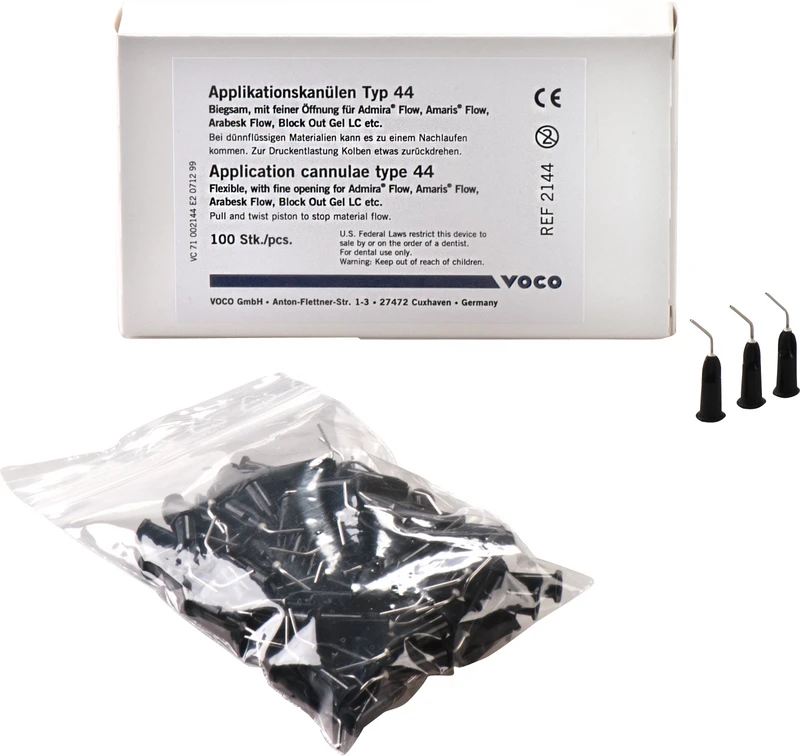 Applikationskanülen Typ 44  Packung  100 Kanülen