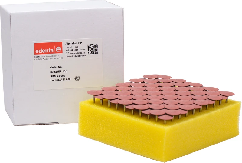 Alphaflex  Packung  100 Stück braun, HP, Figur 303, 2,5 mm, ISO 150