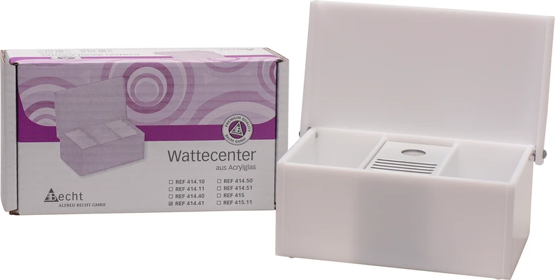 Wattecenter Rundlocheinsatz  Stück  schmale Stegen, opak