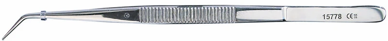 Pinzetten nach College  Stück  150 mm, gerieft, kurz