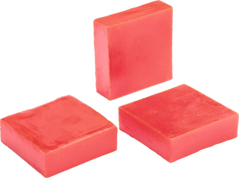 Set-Up Wachsblöcke  Packung  3 Stück á 50 g, rot