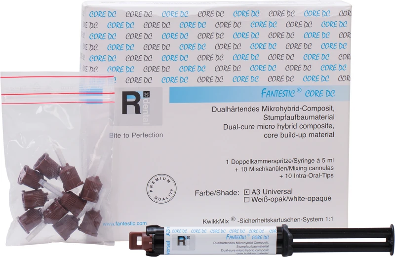 FANTESTIC® CORE DC  Packung  5 ml Doppelkammerspritze A3 universal, Zubehör