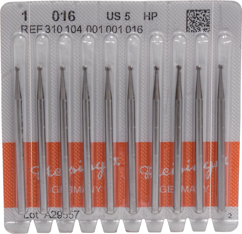 Stahlbohrer 1  Packung  10 Stück HP, Figur 001, ISO 016