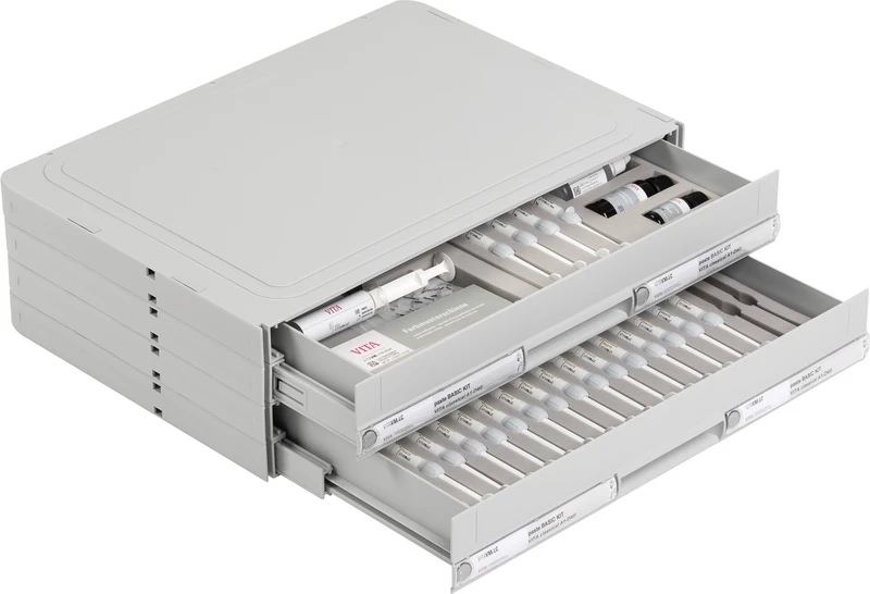 VITA VM® LC classical A1-D4®  paste Basic Kit  Basissortiment für die BASIC-Schichtung (DENTINE, ENAMEL & Zusatzmassen paste)