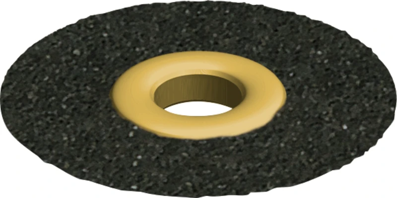 EVE FLEXI - DIA  Packung  100 Stück unmontiert, schwarz sehr grob, Figur Scheibe, 10 x 0,21 mm