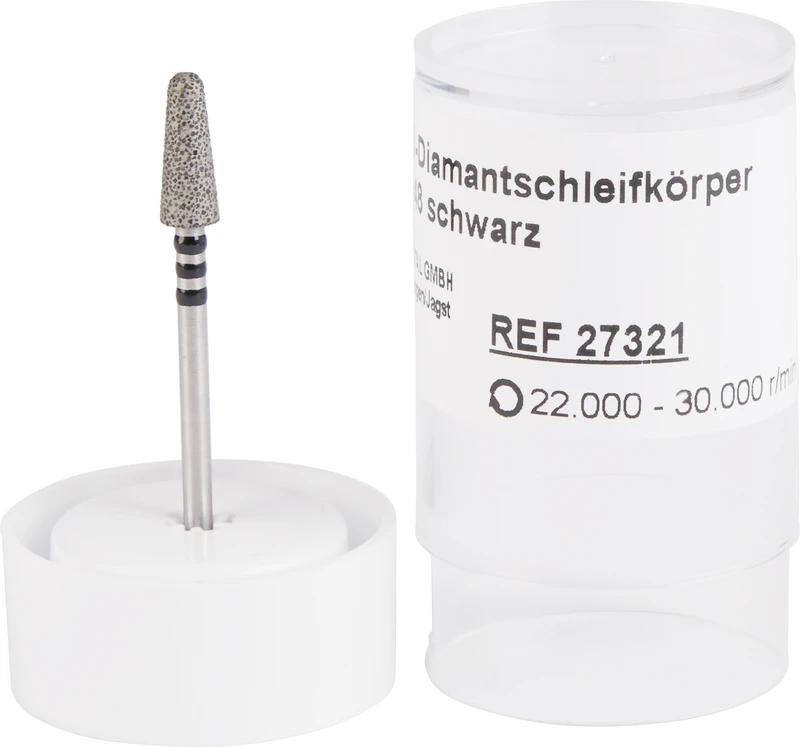 TOPDENT SYNDIA® VDS Longlife  Stück  200.048 HP, 3 x schwarz supergrob