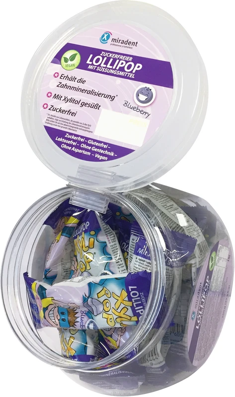 XyliPOP® Lollipop  Bonboniere  25 x 6 g Stück Blaubeere