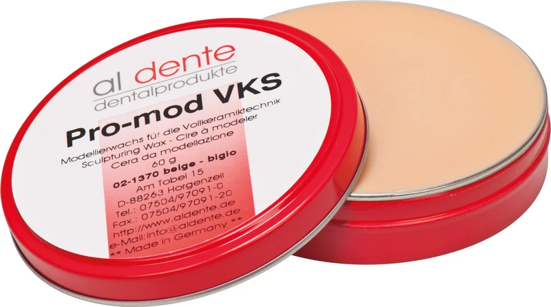 Modellierwachs  Dose  70 g beige