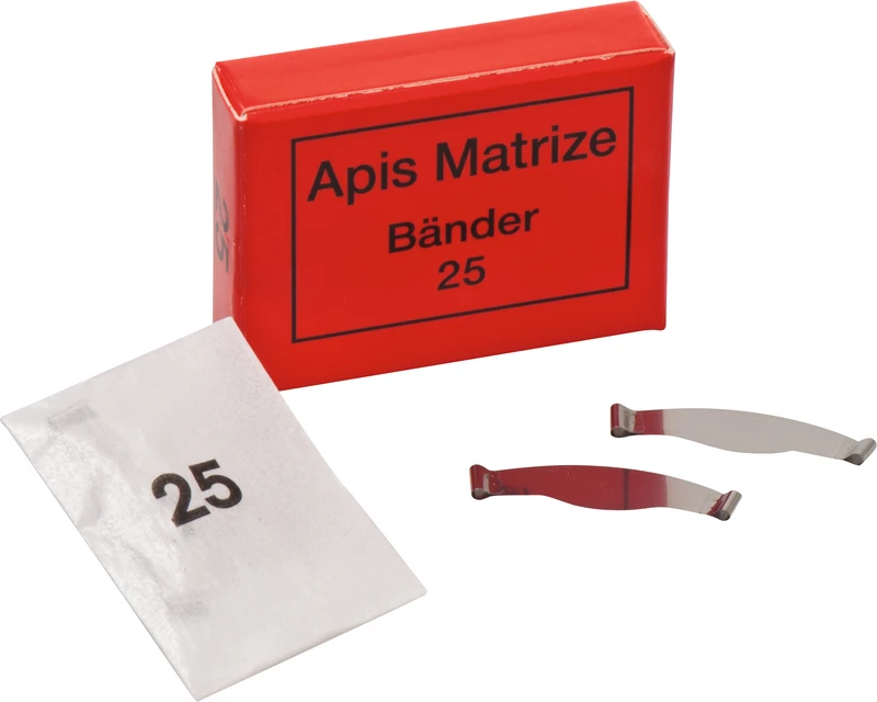 Matrizenbänder  Packung  6 Stück 25 mm