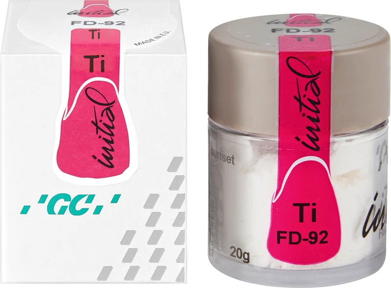 GC Initial TI  Dose  20g Pulver fluo-dentin FD-92