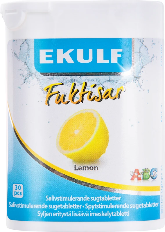 EKULF Fuktisar  Packung  30 Stück Lemon