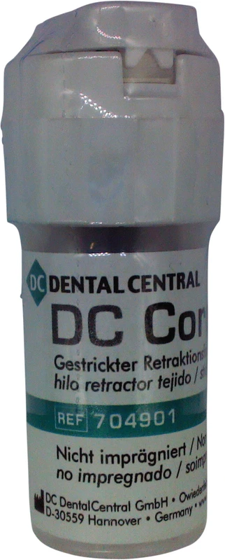 DC Cord  Dose  275 cm Faden Gr. 00, schwarz-gelb