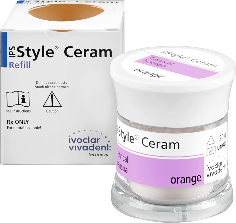 IPS Style® Ceram  Dose  20 g Pulver cervical transparent orange