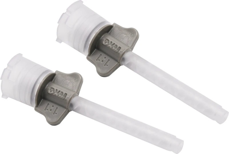 Mischkanülen grau   Packung  50 Stück grau, Ø 4,2 mm