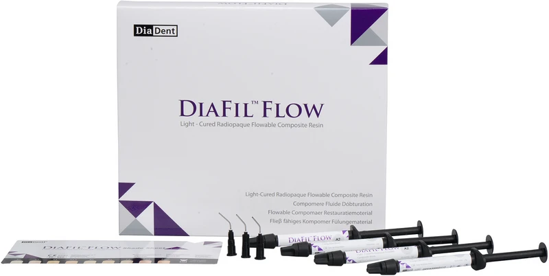 DIAFIL FLOW  Refill Packung  4 x 2 g Spritze A2