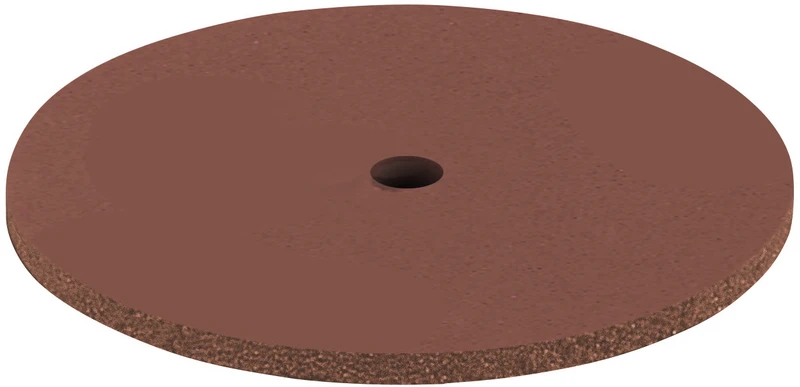 EVEFLEX  Packung  10 Stück unmontiert, rot mittel, Figur Scheibe, 22 x 1 mm