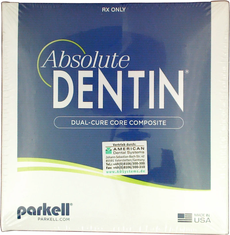 Absolute Dentin  Packung  110 g Kartusche artic white