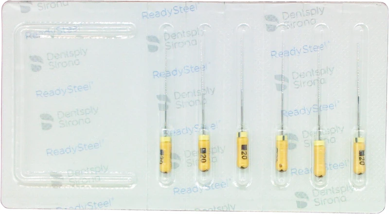 READYSTEEL K-Files  Packung  6 Stück 31 mm ISO 020