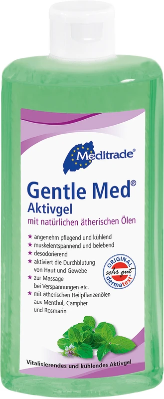 Gentle Med® Aktivgel  Karton  12 x 500 ml Flasche