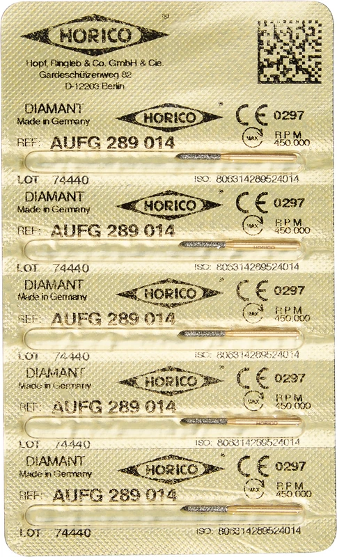 Diamant AuFG 289  Packung  5 Stück FG, Figur 289, ISO 014