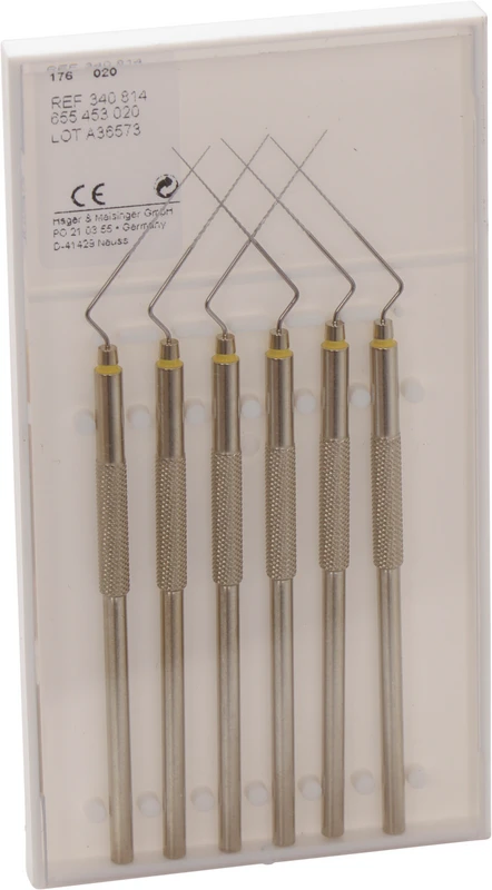Hedstroemfeilen 176  Packung  6 Stück 22 mm ISO 020