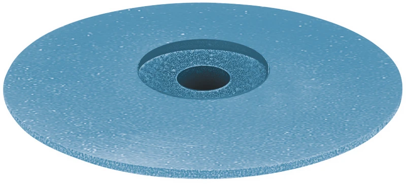 EVE DIAPOL®  Packung  10 Stück unmontiert, blau grob, Figur Linse,15 x 2,5 mm