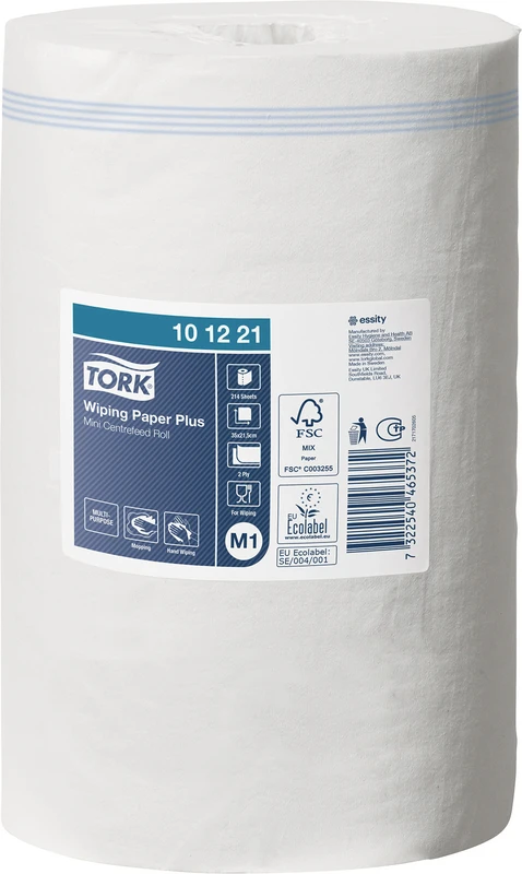 TORK® starke Mehrzweck Papierwischtücher   Karton  11 x 214 Stück 2-lagig, 35 x 21,5 cm, hochweiß, M1